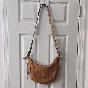 Brown Leather Frye Messenger Bag